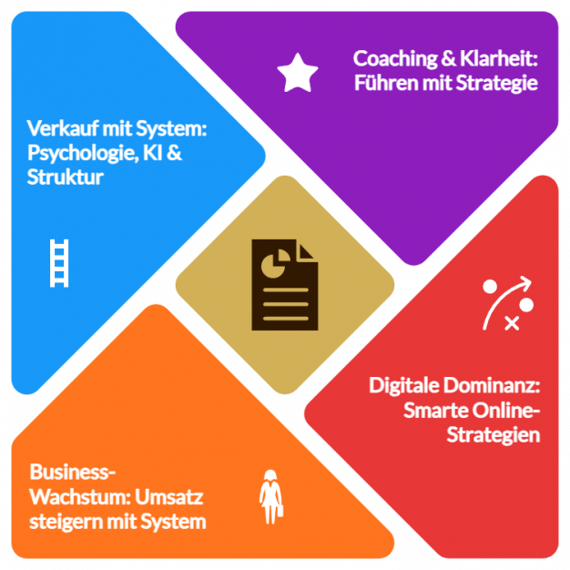 Wissenschaftlich fundierte Strategien, Digital Excellence: Moderne Online-Strategien, Vertriebsoptimierung: Effizienz steigern und kosten reduzieren, Neuromarketing: Wissenschaftlich fundierte Strategien